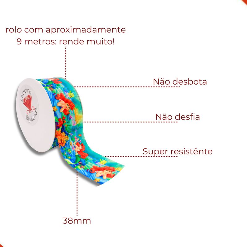 FITA-ESTAMPADA-MENINA-SEREIA-38MM-EM-POLIESTER-COM-09-METROS---UNICA