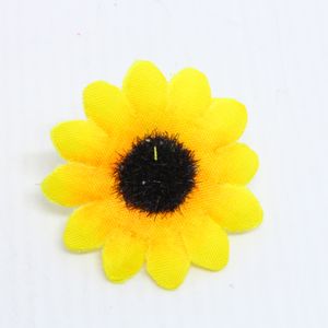 GIRASOL 30MM EM POLIESTER COM 20 PEÇAS