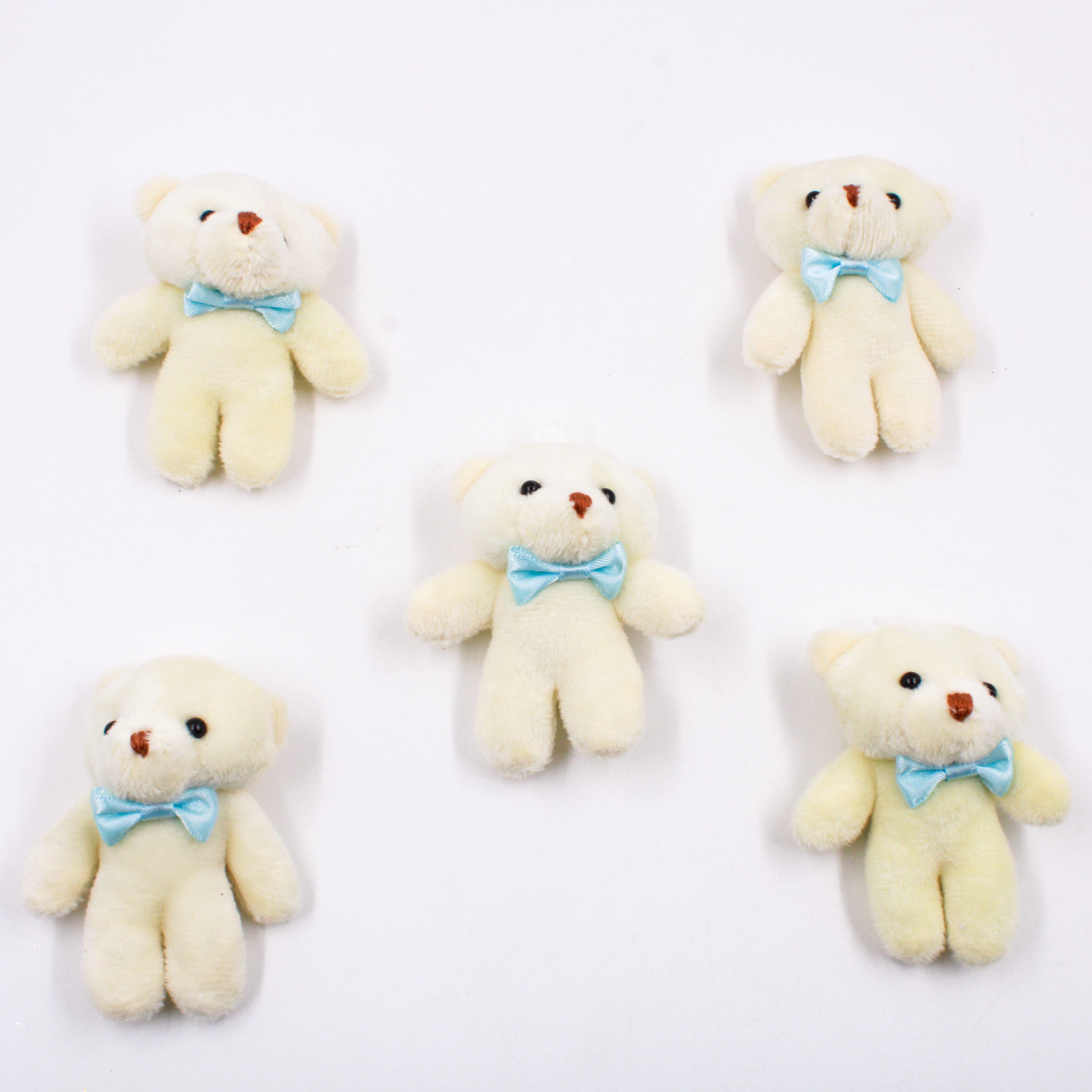 URSO-COM-LACO-DE-PELUCIA-80MM-COM-05-PECAS---BEGE---AZUL