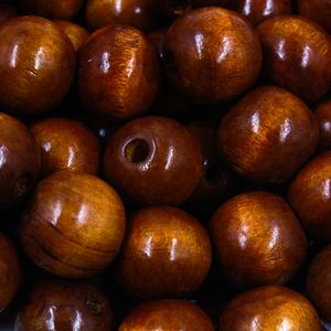 BOLA PASSANTE 20MM EM MADEIRA COM 50G