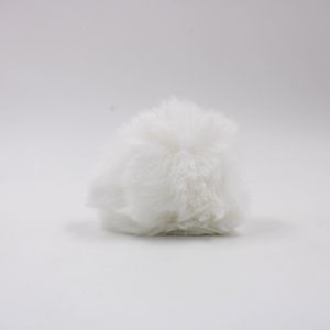 POMPOM DE BOLINHA 80MM EM POLIESTER COM 5 PEÇAS