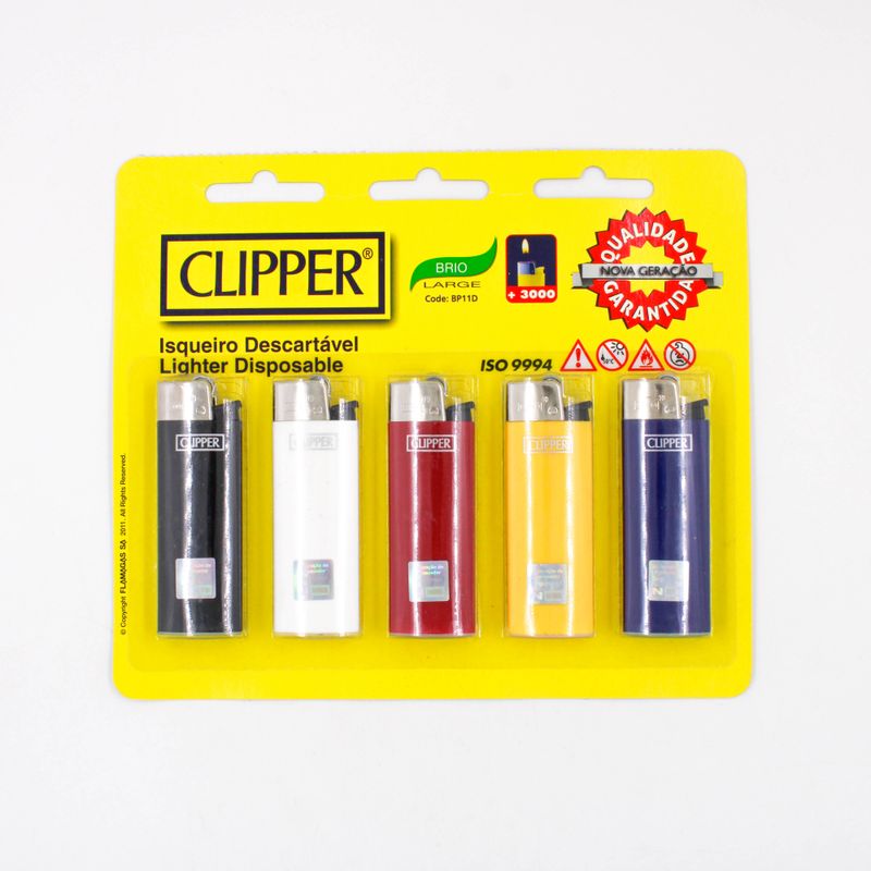 CARTELA-ISQUEIRO-CLIPPER-BP11D-BRIO-LARGE-C--10UN---UNICA