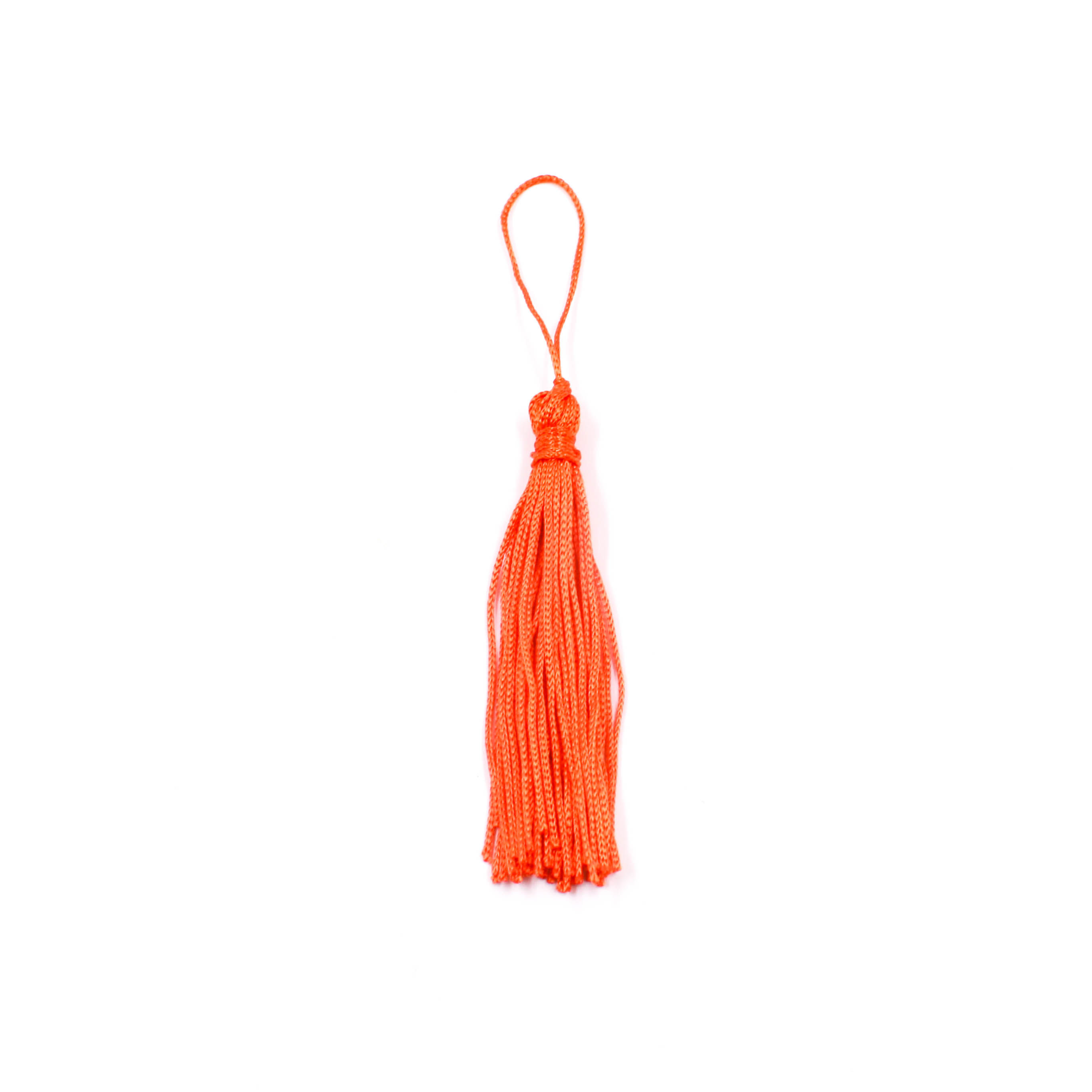 PINGENTE-POMPOM-TASSEL-70MM-EM-POLIESTER-COM-10-PECAS-LARANJA