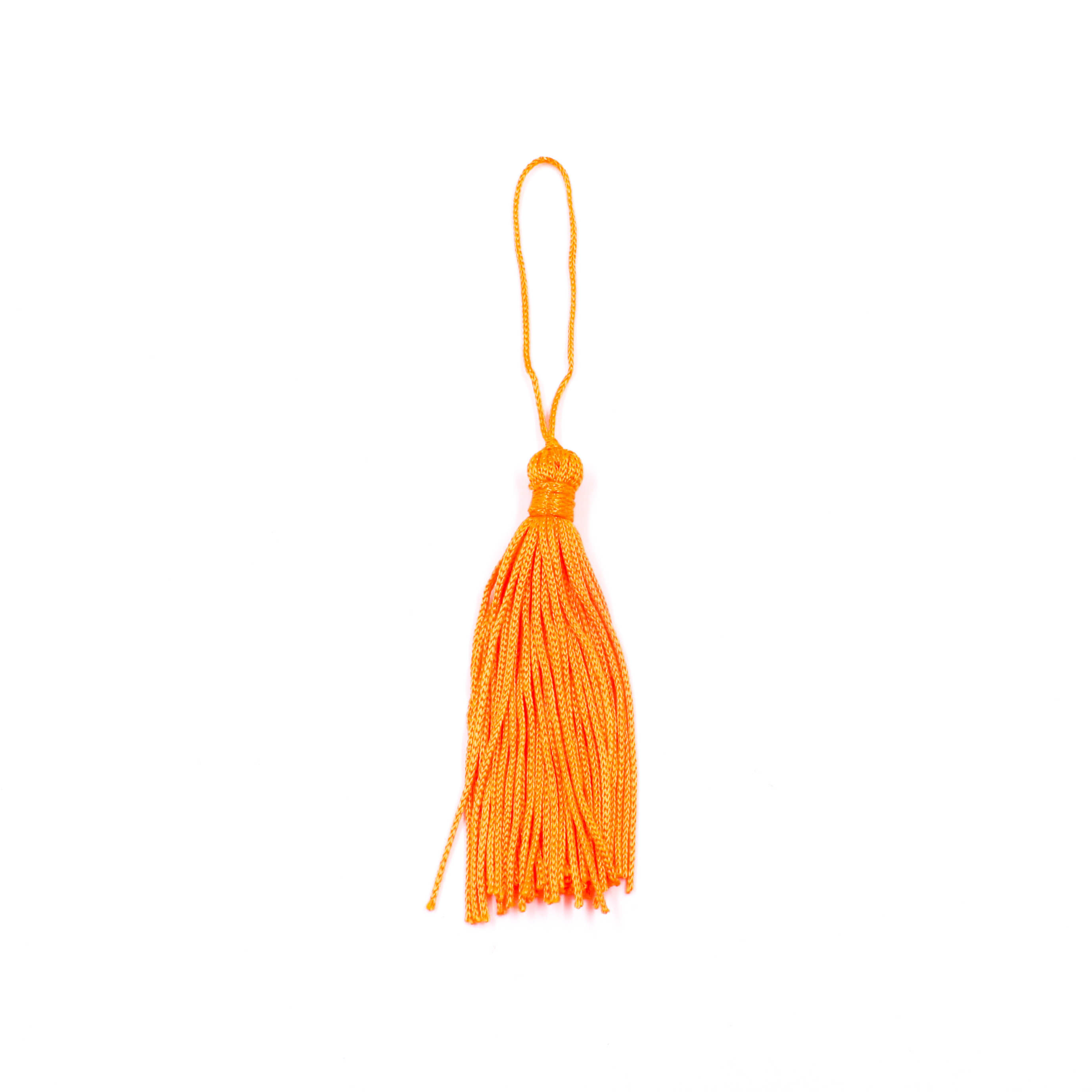 PINGENTE-POMPOM-TASSEL-70MM-EM-POLIESTER-COM-10-PECAS-250---LARANJA-Z50