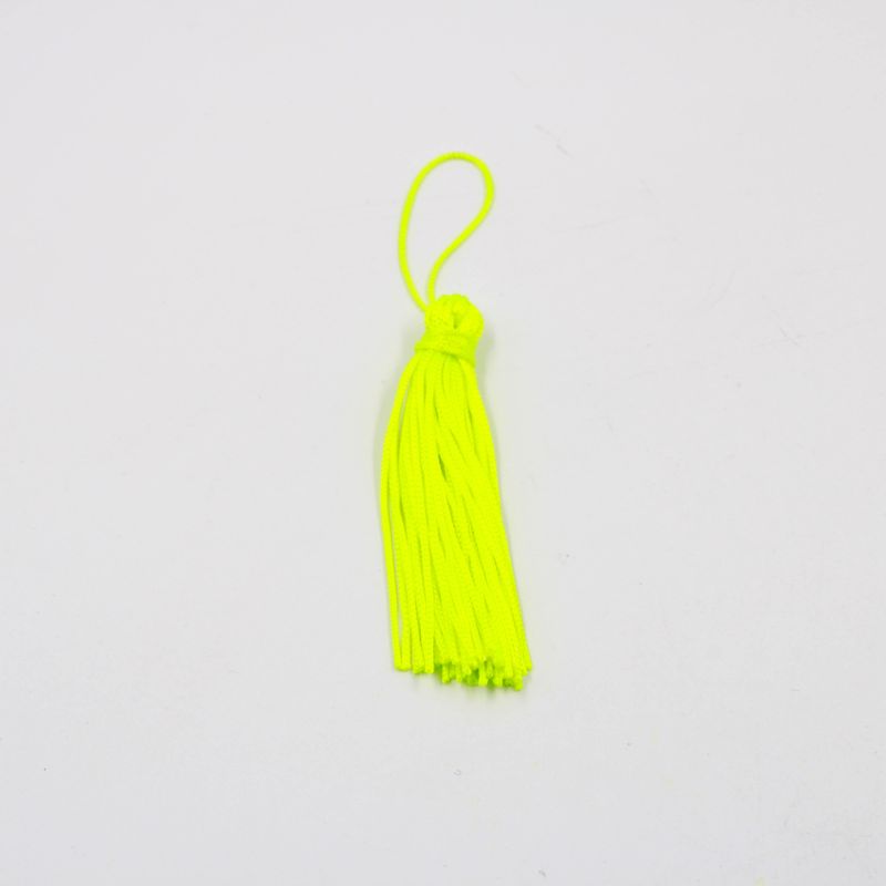 PINGENTE-POMPOM-TASSEL-70MM-EM-POLIESTER-COM-10-PECAS-033M---AMARELO-NEON