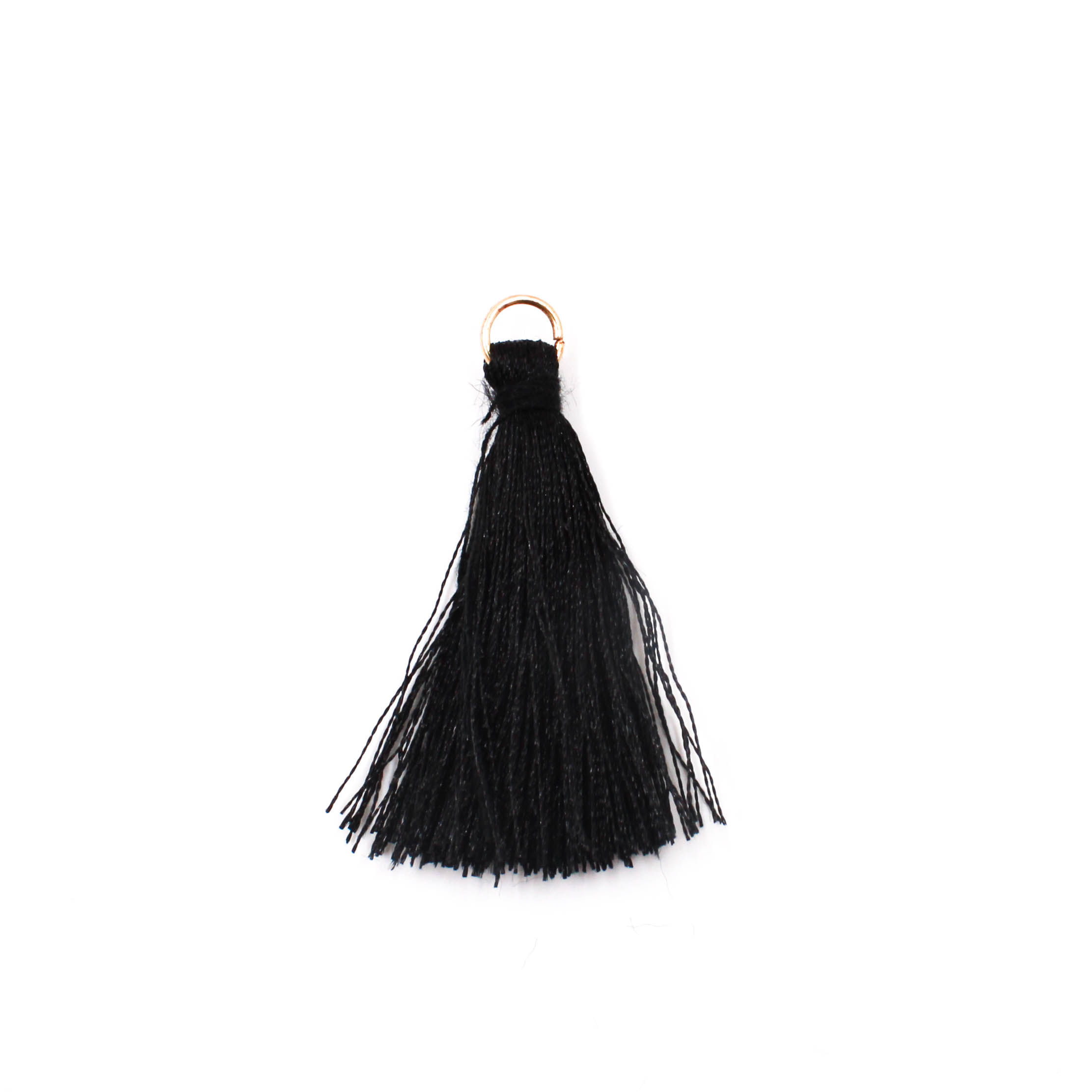 PINGENTE-POMPOM-TASSEL-COM-ARGOLA-40MM-COM-10-PECAS-225---PRETO-225