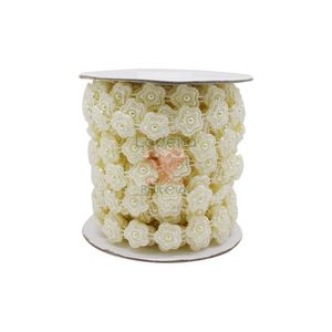 Aljofre Flor Com Strass Em Abs Com 9 Metros A