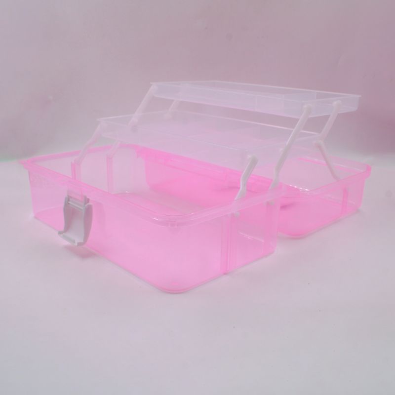 CAIXA-ORGANIZADORA-MALETA-MULTIUSO-30X16CM-EM-PLASTICO---213---ROSA-Z13