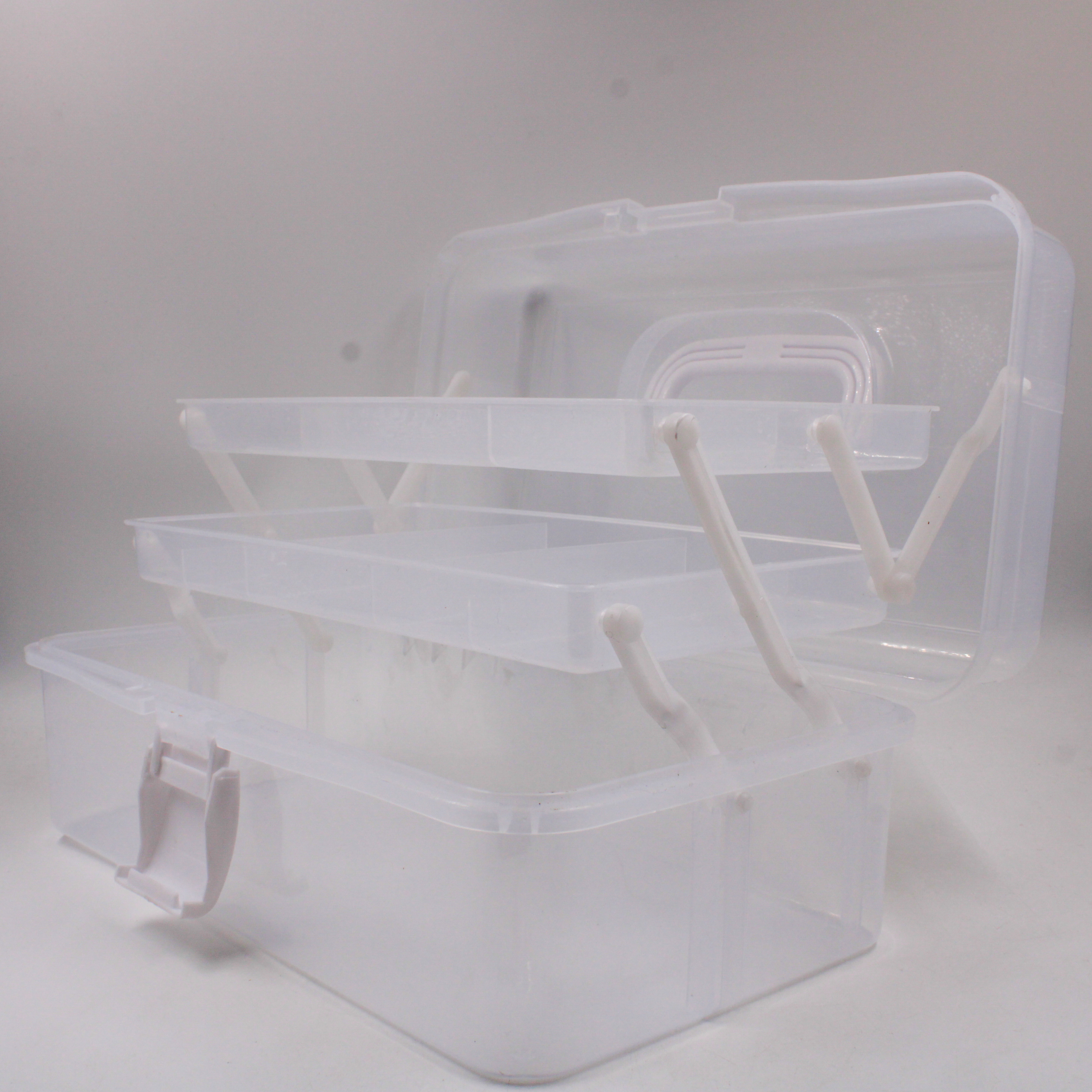 CAIXA-ORGANIZADORA-MALETA-MULTIUSO-30X16CM-EM-PLASTICO---CRISTAL-TRANSPARENTE