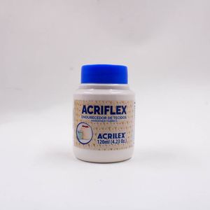 ENDURECEDOR E MODELADOR DE TECIDO ACRIFLEX ACRILEX COM 120G