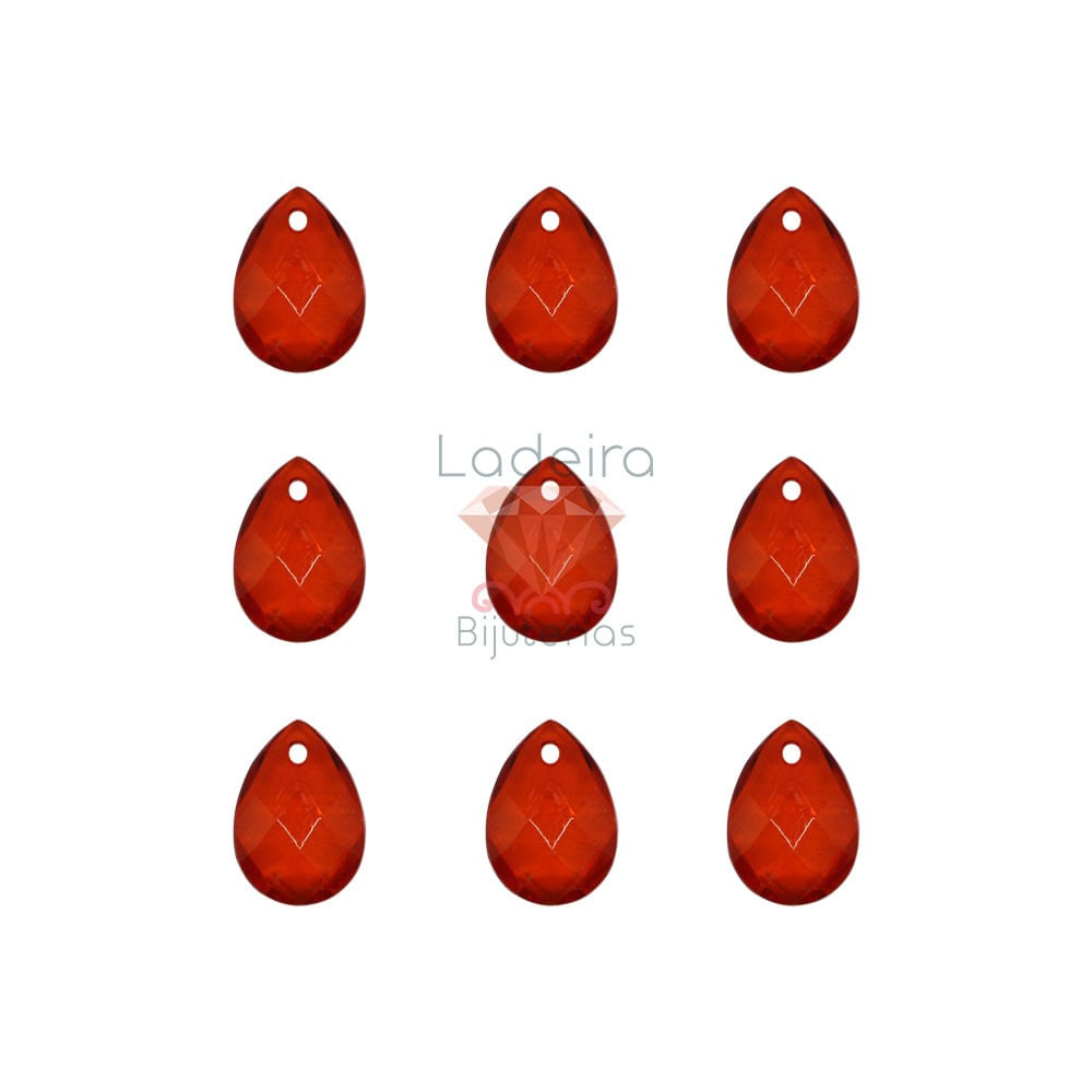 PINGENTE-GOTA-SEXTAVADA-12X18MM-EM-ACRILICO-COM-50GR---012---VERMELHO-12