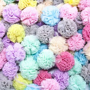 POMPOM DE TULE 20MM COM 10 PEÇAS