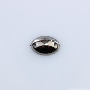 CHATON PARA COSTURA OVAL 10X14MM EM PLASTICO COM 50GR