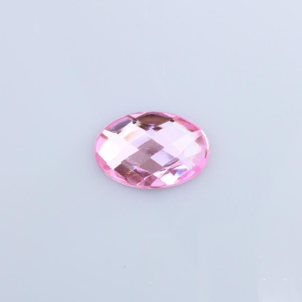 CHATON-PARA-COLAGEM-OVAL-SEXTAVADA-18X25MM-EM-ACRILICO-COM-25GR---Q017---ROSA-CLARO