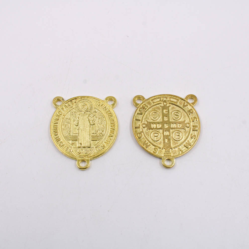 MEDALHA-SAO-BENTO-49MM-EM-ZAMAC-COM-02-PECAS---DOURADO