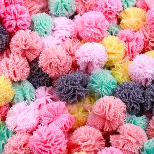 POMPOM DE TULE 15MM COM 50 PEÇAS