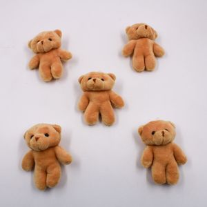 URSO DE PELUCIA 8CM COM 05 PEÇAS