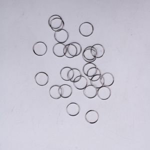 ARGOLA SEM CORRENTE 23MM EM FERRO COM 100 PEÇAS