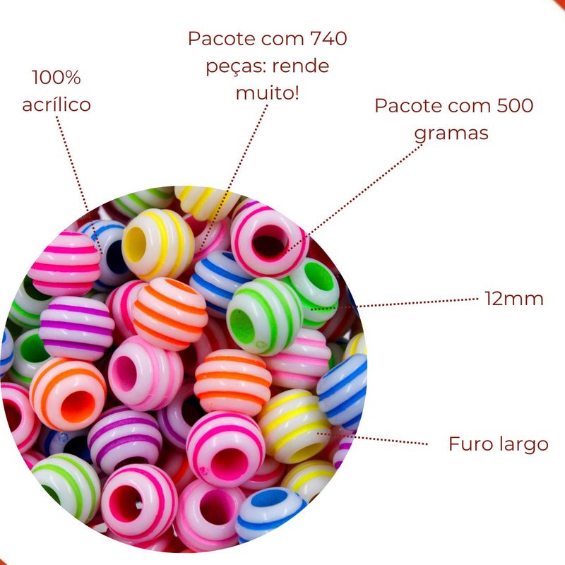 TERERE-FRISADO-PASSANTE-12MM-EM-ACRILICO-COM-500GR---103---COLORIDO