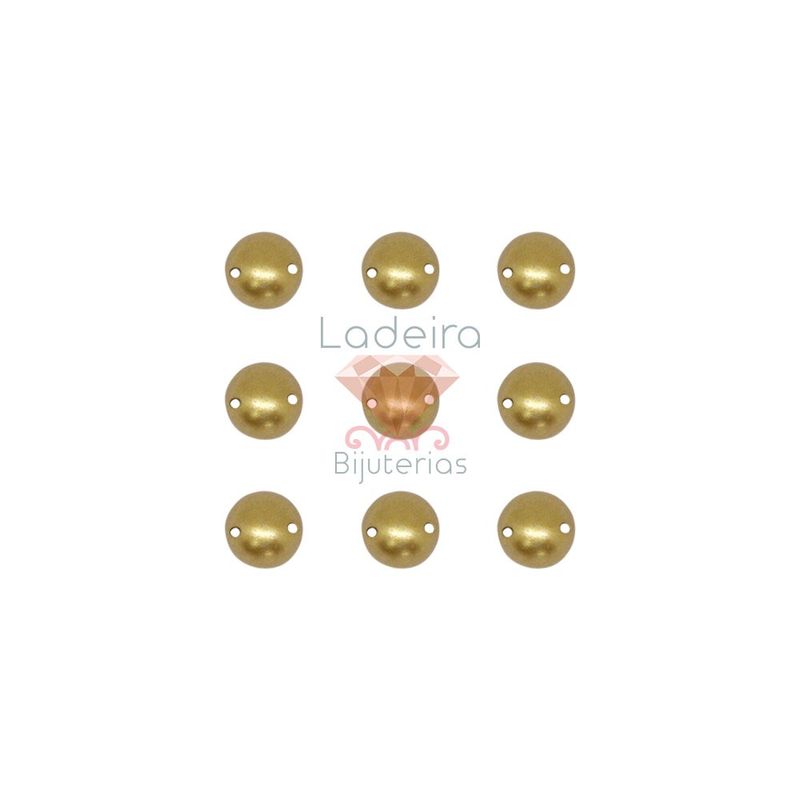 CHATON-PARA-COSTURA-MEIA-BOLA-08MM-EM-ABS-COM-500GR-258---DOURADO-FOSCO-Z58