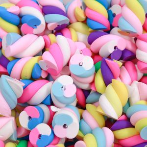 ENTREMEIO FIMO MARSHMALLOW 10X18MM EM PVC COM 10 PEÇAS