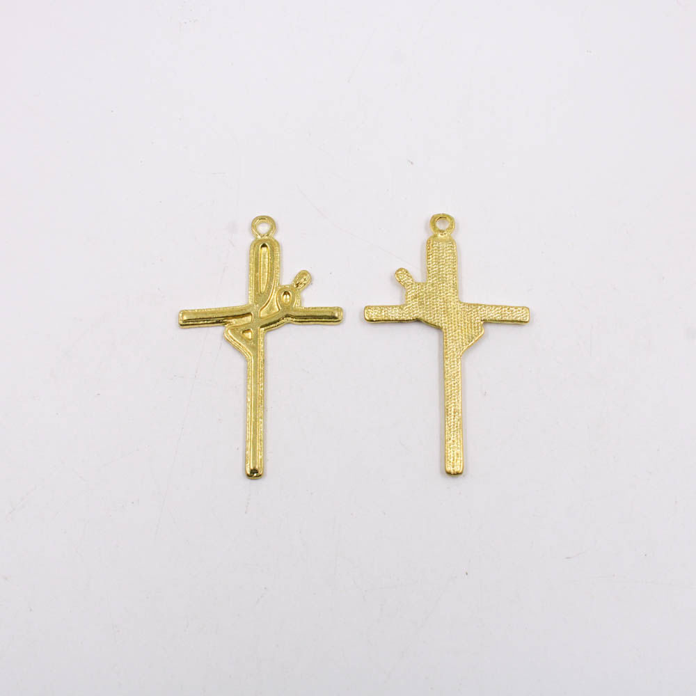 PINGENTE-FE-53X32MM-EM-ZAMAC-COM-12-PECAS---DOURADO