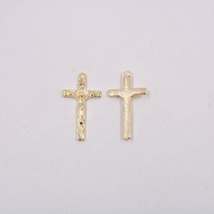 PINGENTE CATAFORETICO CRUCIFIXO 40X21MM EM ZAMAC COM 12 PEÇAS