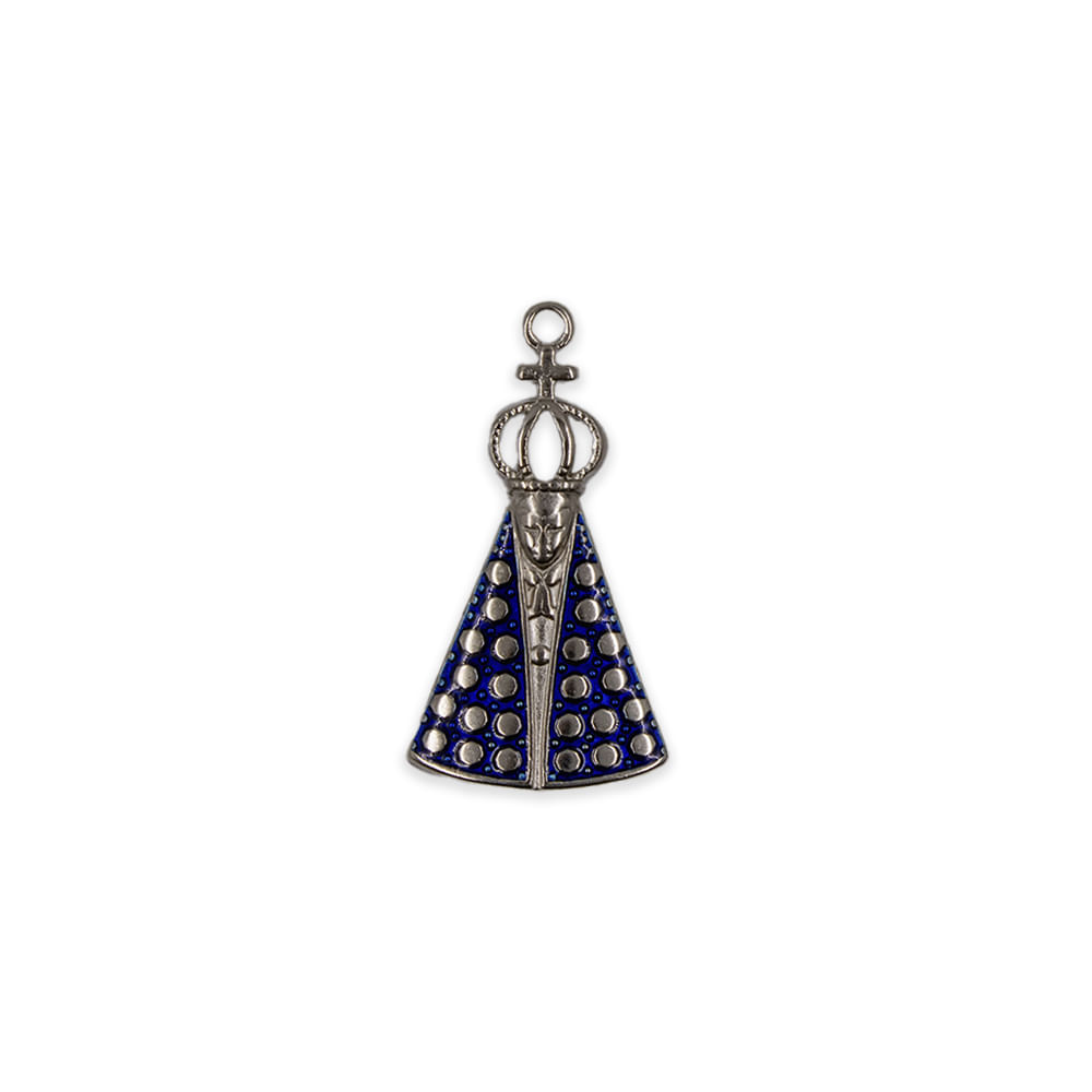 PINGENTE-CATAFORETICO-RESINADO-NOSSA-SENHORA-APARECIDA-53X30MM-EM-ZAMAC-COM-02-PECAS---NIQUEL