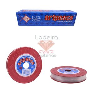 FIO DE NYLON 0.60MM ARTPESCA C/01RL DE 100M CADA