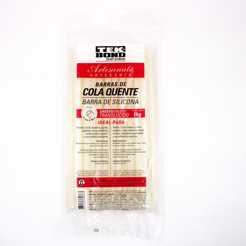 COLA-QUENTE-TEKBOND-11X30MM-EM-SILICONE-COM-100G---CRISTAL-TRANSPARENTE