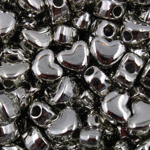 ENTREMEIO CORAÇAO LISO 12X14MM EM ABS COM 25GR