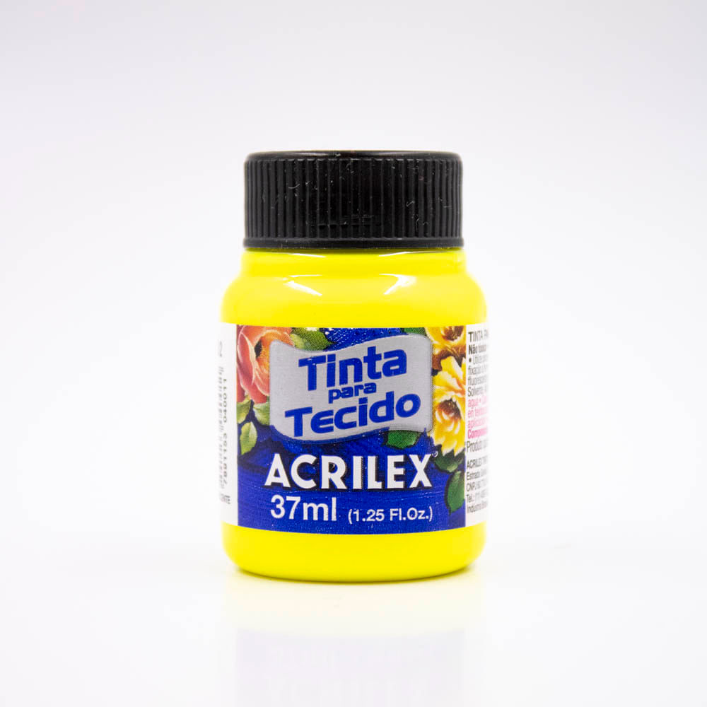 TINTA-PARA-TECIDO-FLUORESCENTE-37ML-ACRILEX---102AC---AMARELO-LIMAO