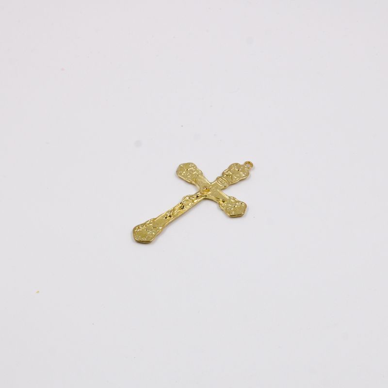 PINGENTE-CRUCIFIXO-70x42MM-EM-ZAMAC-O-KG---DOURADO