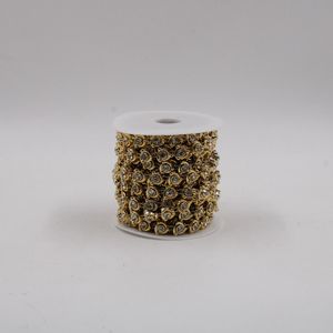 ALJOFRE CIRCULAR COM STRASS 12MM EM ABS COM 1 METRO