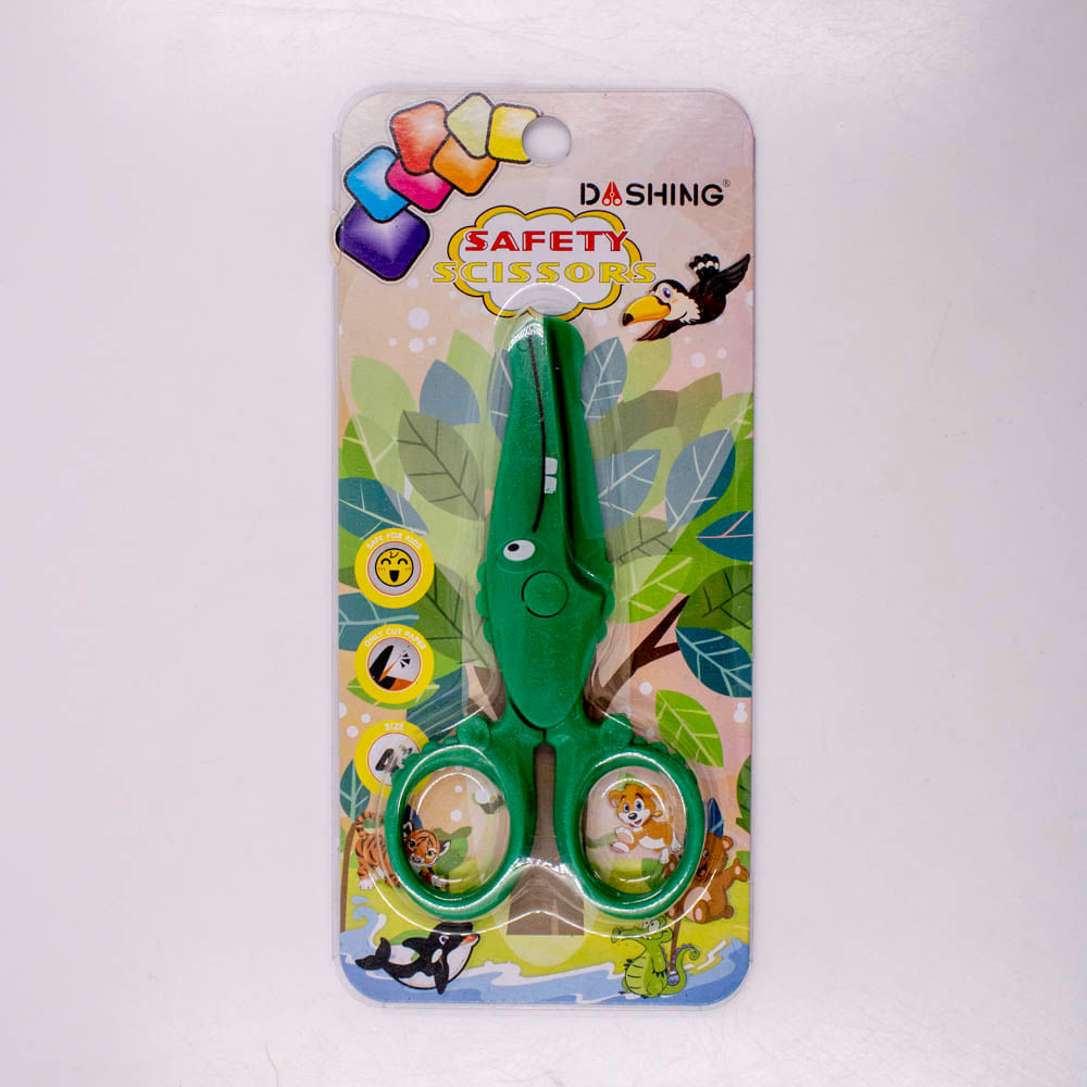 TESOURA-INFANTIL-ANIMAIS-12CM-EM-PLASTICO-UNIDADE---205---VERDE-Z5