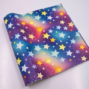 LONITA ESTAMPADO GALAXIA E ESTRELAS 27X40CM COM 06