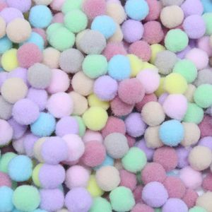 POMPOM BOLINHA 10MM EM POLIESTER COM 300 PEÇAS