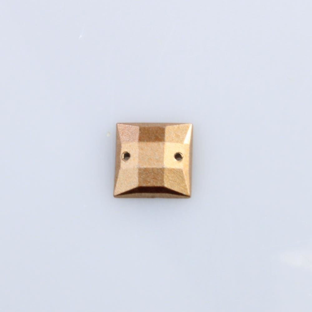 CHATON-PARA-COSTURA-QUADRADO-12X12MM-EM-ABS-COM-500GR-258---DOURADO-FOSCO-Z58