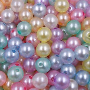 BOLA CANDY FOSCA PASSANTE 10MM EM PLASTICO COM 25G