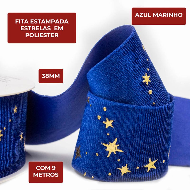 FITA-ESTAMPADA-ESTRELAS-38MM-EM-POLIESTER-COM-9-METROS-D5-105---231---AZUL-MARINHO-Z31