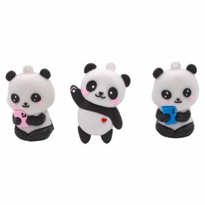 PINGENTE BABY PANDA 50MM EMBORRACHADO COM 12 PEÇAS