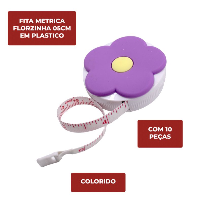 FITA-METRICA-FLORZINHA-05CM-EM-PLASTICO-COM-10-PECAS---103---COLORIDO