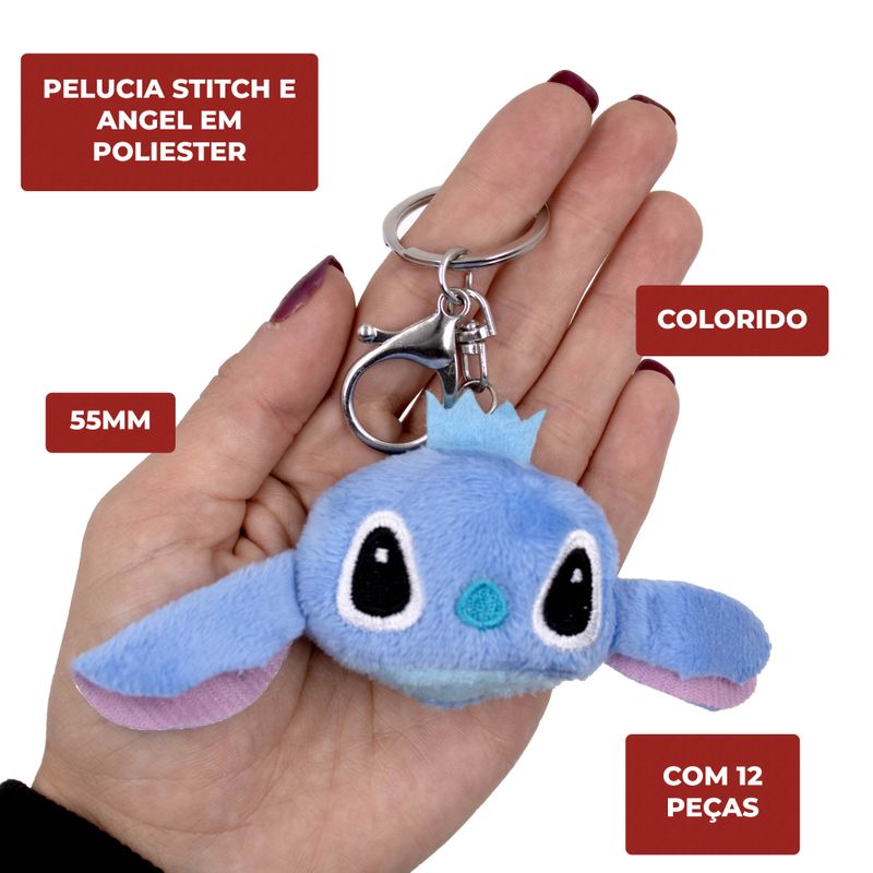 PELUCIA-STITCH-E-ANGEL-55MM-EM-POLIESTER-COM-12-PECAS---103---COLORIDO