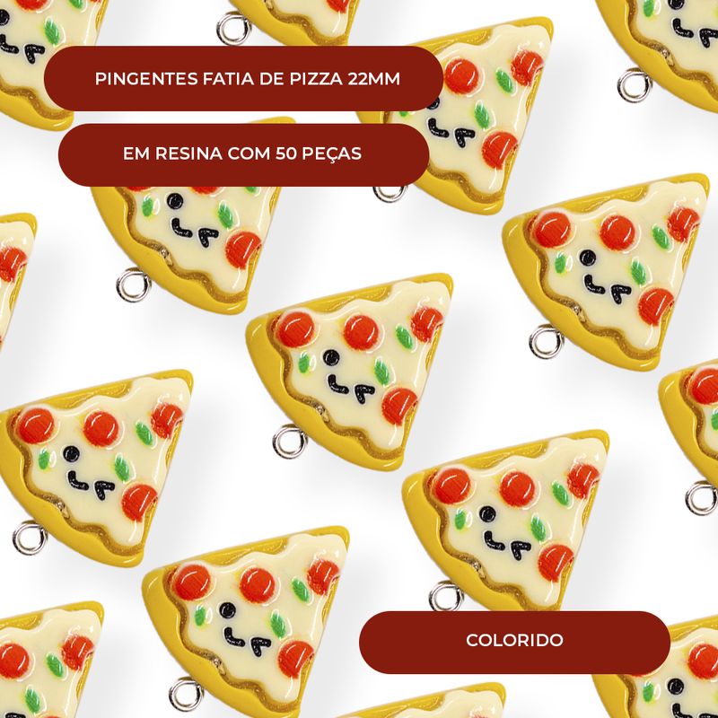 PINGENTES-FATIA-DE-PIZZA-22MM-EM-RESINA-COM-50-PECAS---103---COLORIDO