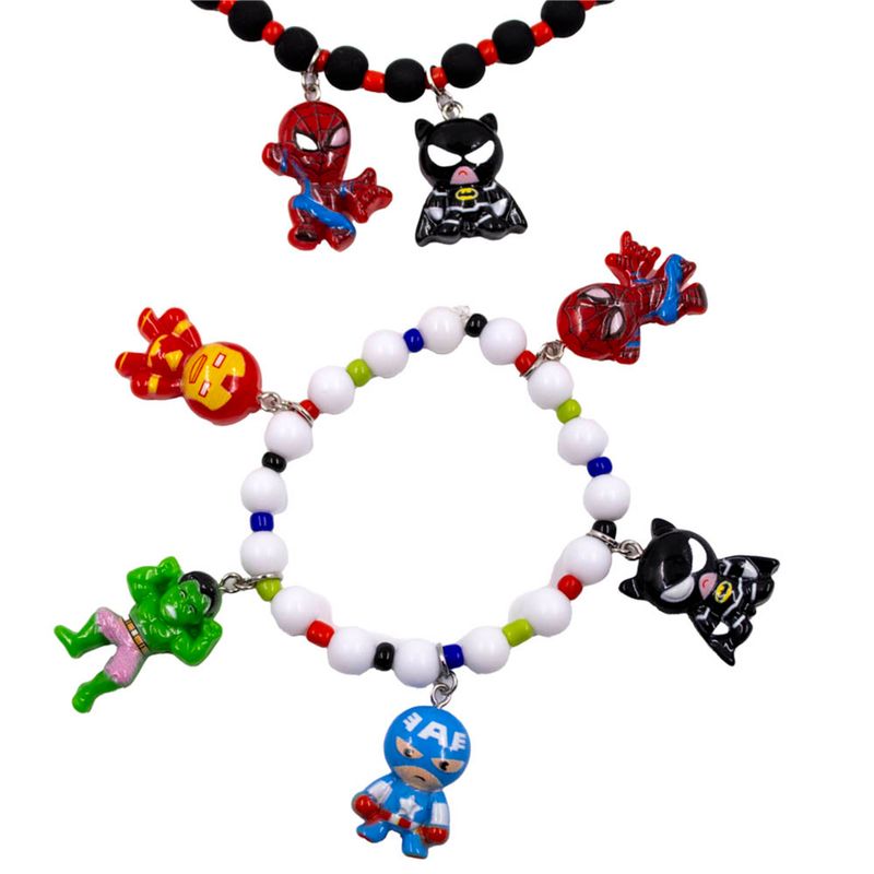PINGENTE-MINI-SUPER-HEROIS-EM-RESINA-COM-100-PECAS---103---COLORIDO
