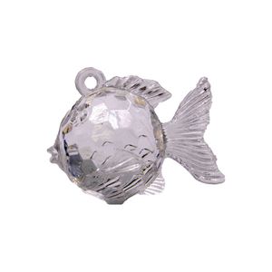 PINGENTE PEIXE 40X30MM EM ACRILICO COM 500GR