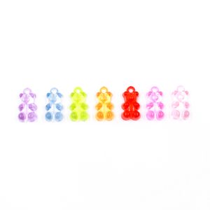 PINGENTE URSO 12X21MM EM ACRILICO COM 500GR