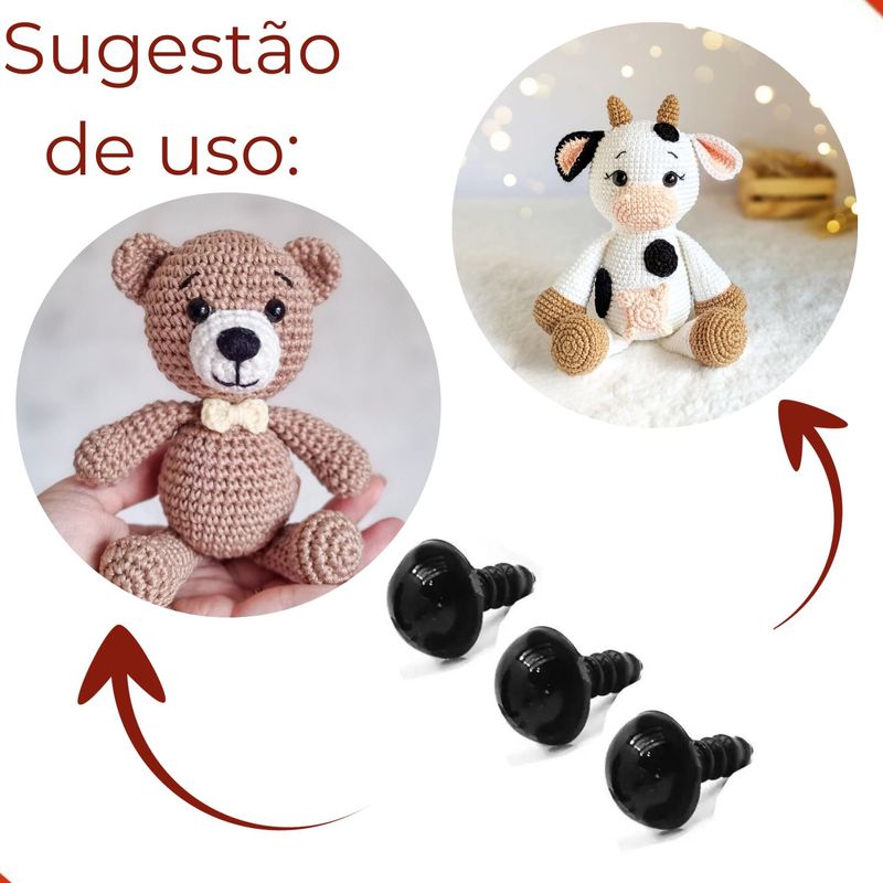 KIT-DE-OLHOS-COM-TRAVA-PARA-AMIGURUMI-06-12MM-EM-PLASTICO-COM-100-PECAS---225---PRETO-225