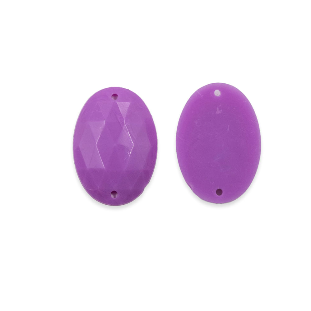 CHATON-DE-COSTURA-OVAL-SEXTAVADO-LEITOSO-18X25MM-EM-PLASTICO-COM-500G---51D---LILAS-LEITOSO-51