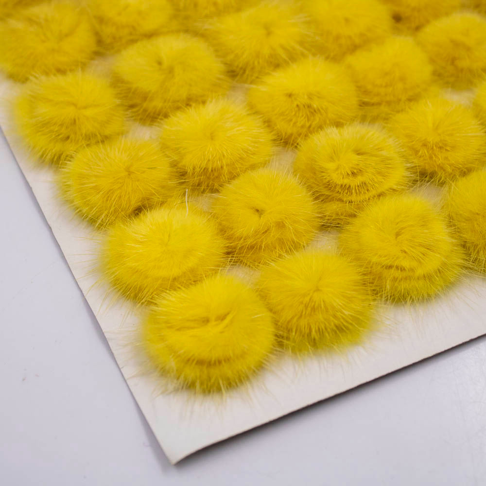 POMPOM-PARA-COLAGEM-30MM-EM-POLIESTER-CARTELA-COM-100-PECAS-203---AMARELO-Z3